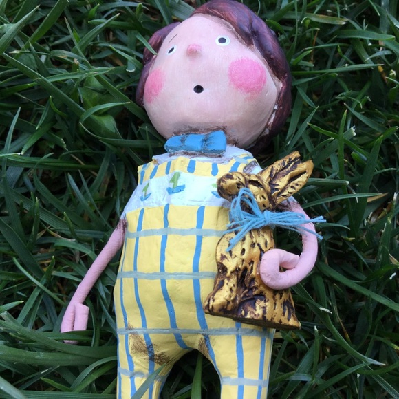 COPY - COPY - Boy with Chocolate Bunny by Lori Mitchell - Picture 7 of 8